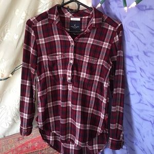 american eagle oversized flannel